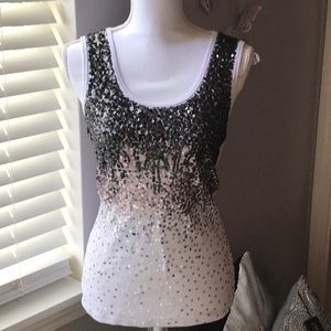 Women’s sequined tank